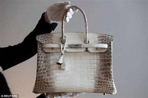 albino crocodile hermes bag|hermes crocodile bags.